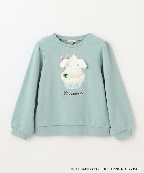 any FAM トレーナー 140 水色 any FAM トレーナー 「any FAM×サンリオキャラクターズ」カップ