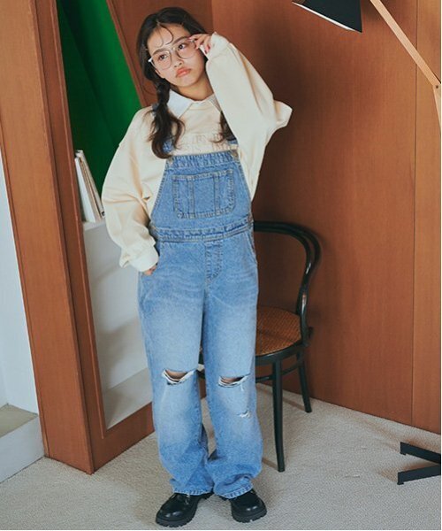 ♡lol♡ 　キッズ　130 LOVETOXIC トレーナー 衿つきダンボールプルオーバー キッズ 子供服