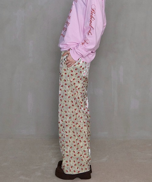 パンツ MAISON SPECIAL/Crochet Flower Knit Pants MAISON SPECIAL/Crochet Flower Knit Pants