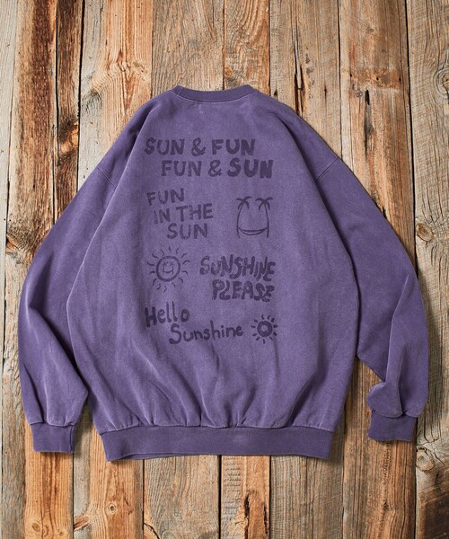 トレーナー スウェット JONAS CLAESSON/ジョナスクレアッソン Insideout SUN＆FUN PO SWEAT/インサイドアウト サ | Jonas Claesson | 18
