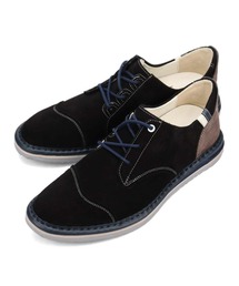LANVIN en Bleu シューズ スエード素材タウンカジュアルシューズ