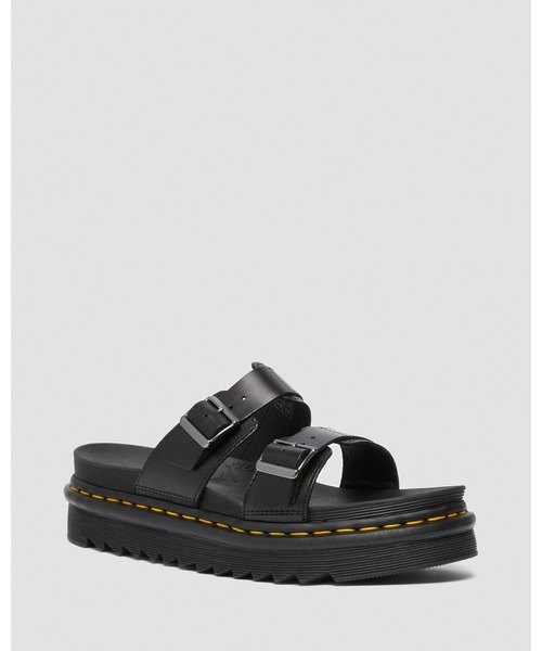 ドクターマーチン ブラックサンダル　UK8 Dr.Martens 「Dr. Martens」 フラットサンダル UK8 ブラック