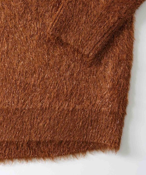 venit ニット セーター VENIT / metallic feather pull