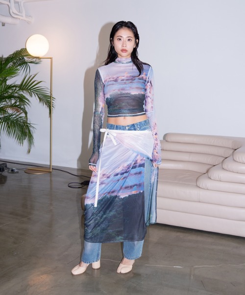 Juemi スカート JUEMI スカート Dreamscape Tulle Wrap SK : ZOZOTOWN Yahoo!店