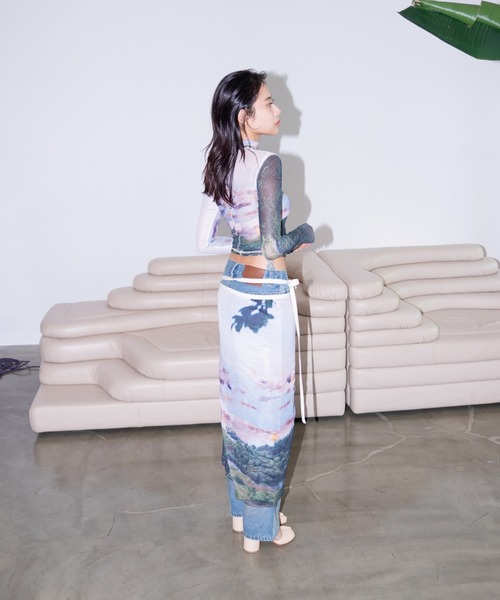 JUEMI スカート Dreamscape Tulle Wrap SK : ZOZOTOWN Yahoo!店