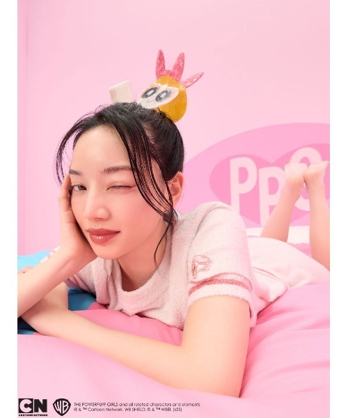 SNIDEL HOME ヘアクリップ 「The Powerpuff Girls」フェイス