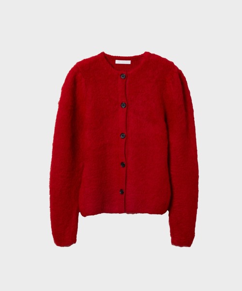 カーディガン 「KAYLE/ケイル」BRUSHED KID MOHAIR CARDIGAN/ブラッシュドキッドモヘアカーディガン レディース