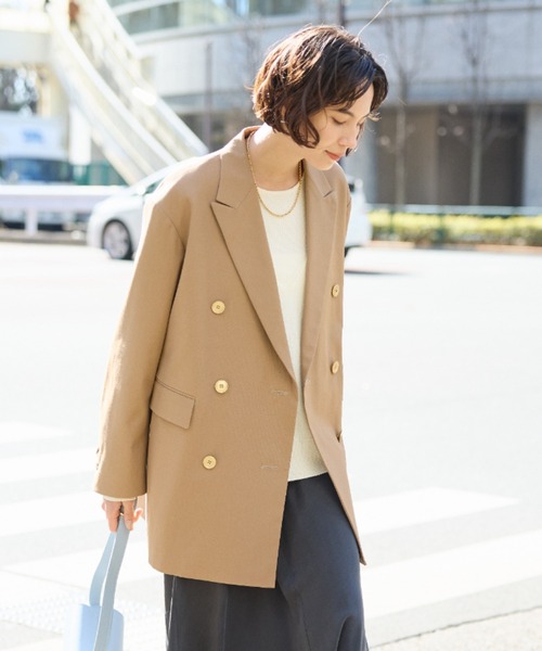 25SS✨バビロン キョウネンツイルジャケット 紺ブレ 金ボタン コットン 紺 新色入荷】キョウネンツイルジャケット | [公式]バビロン
