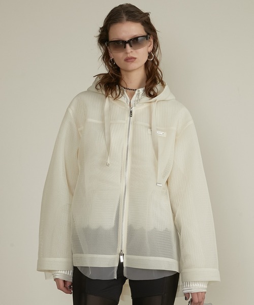 PRANK PROJECT（プランクプロジェクト） パーカー チュールレイヤード