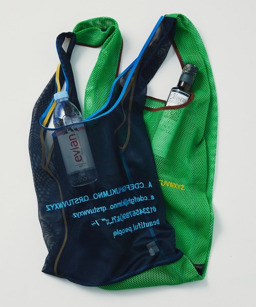 バッグ beautiful people marche flip bag beautiful people/alphabet embroidely marche flip bag