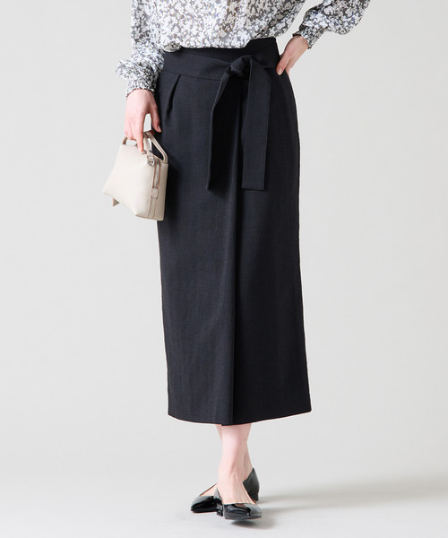 ラップスカート リボン付き 新品タグ付 オールドイングランド ラップ