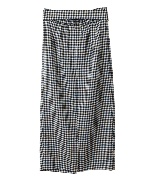 Tiara（ティアラ） スカート リボンベルトタックラップスカート