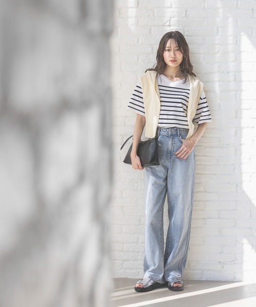 GLOBAL WORK｜GOODデニムバギーパンツ/118365 | Rakuten Fashion