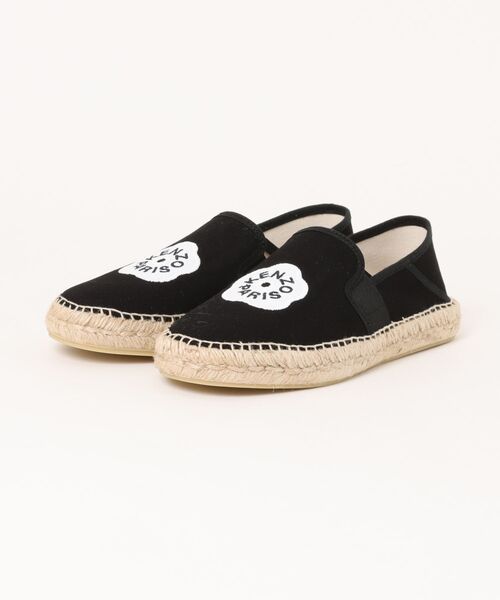 国内発送/KENZO/'Boke Flower 2.0' キャンバス エスパドリーユ KENZO シューズ 'Boke Flower 2.0' エンブロイド キャンバス