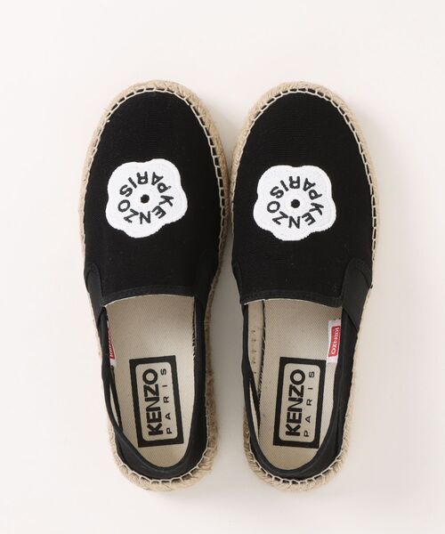 国内発送/KENZO/'Boke Flower 2.0' キャンバス エスパドリーユ KENZO シューズ 'Boke Flower 2.0' エンブロイド キャンバス