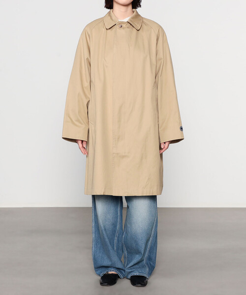 ORCIVALメンズステンカラーコートsize5 MEN】ORCIVAL OVERSIZED COAT（ステンカラーコート）｜AMERICAN