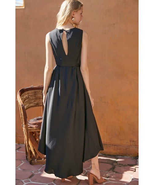Estella.K ワンピース Ella Satin Long Dress サテンバイアス