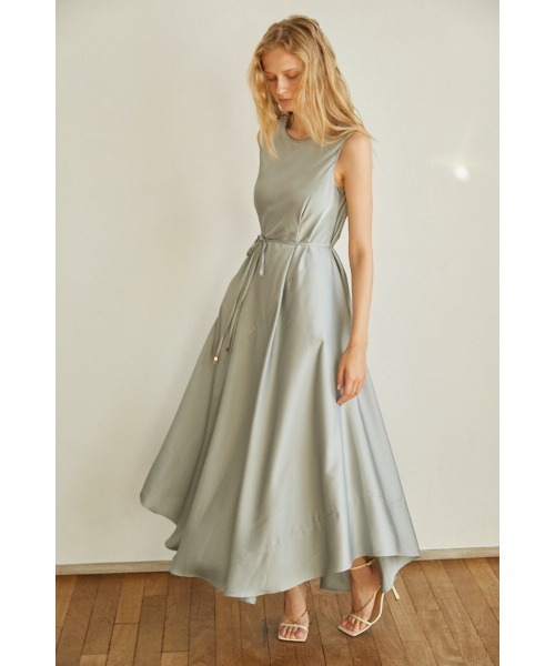 Estella.K ワンピース Ella Satin Long Dress サテンバイアスロング