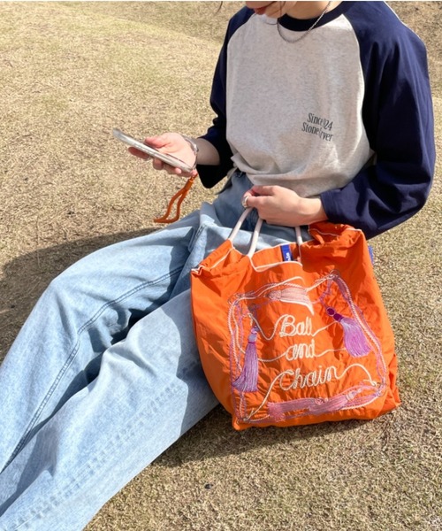 Ball＆Chain（ボールアンドチェーン） トートバッグ TASSEL 刺繍