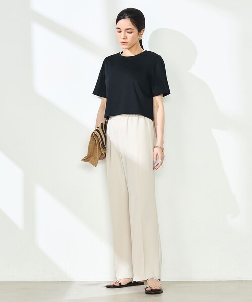 【タグ付新品・未使用品】NOLLEY'S sophi パンツ NOLLEY'S Sophi パンツ ウォッシャブルセミフレアイージーパンツ