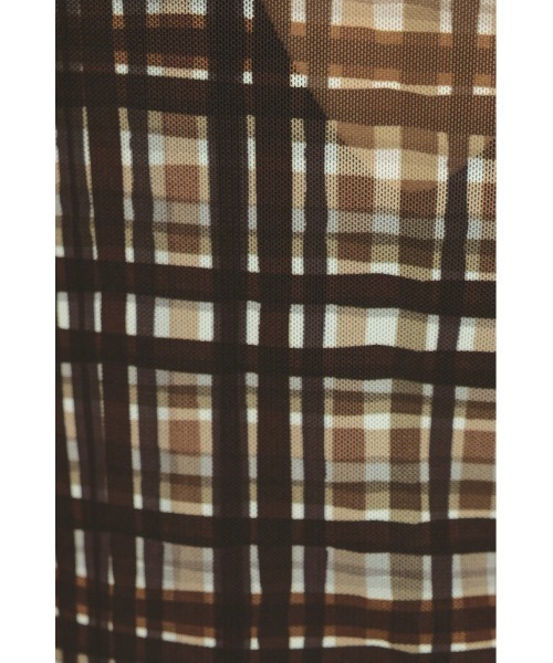 SLY tシャツ BLUSH MULTI CHECK TOPS ブラッシュ マルチチェック