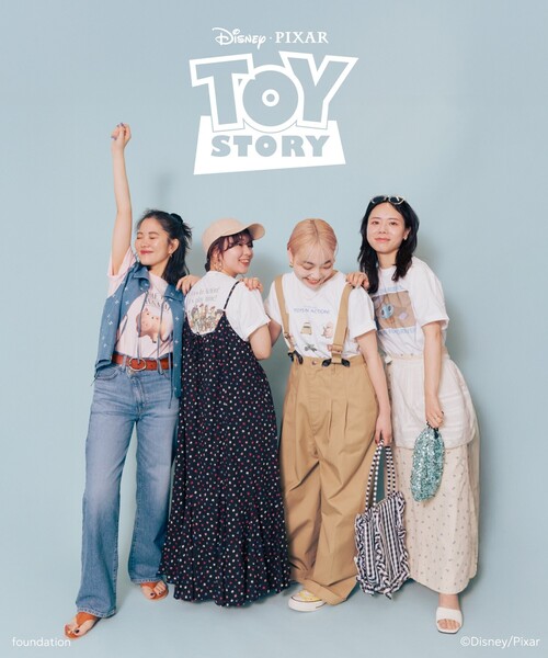 tシャツ 「TOYSTORY」 REX/フロントプリント Tシャツ/トイ・ストーリー/レックス/Tシャツ レディース セール】【TOYSTORY】 REX/フロントプリント Tシャツ/トイ