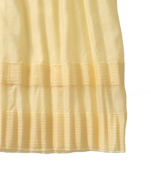 ワンピース VENIT / organza pleats dress(オーガンジープリーツワンピース VEE-5508-A)の画像