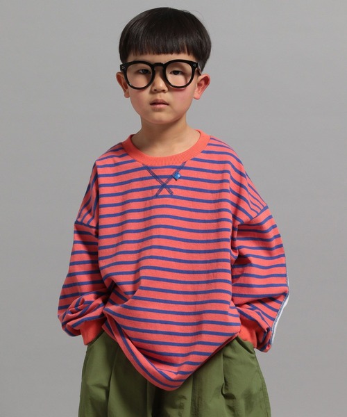 George's tシャツ 「KIDS」ボーダー ロンT キッズ 子供服 男の子