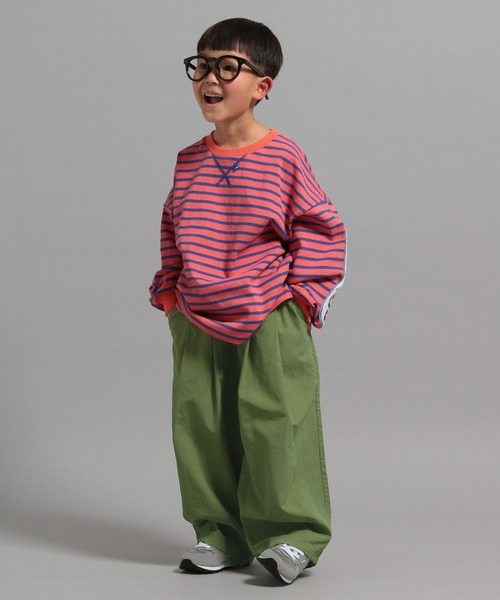 E'S ジョージズ ボーダーロンT George's tシャツ 「KIDS」ボーダー ロンT キッズ 子供服 男の子