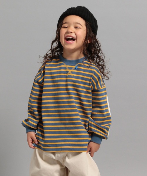 George's tシャツ 「KIDS」ボーダー ロンT キッズ 子供服 男の子