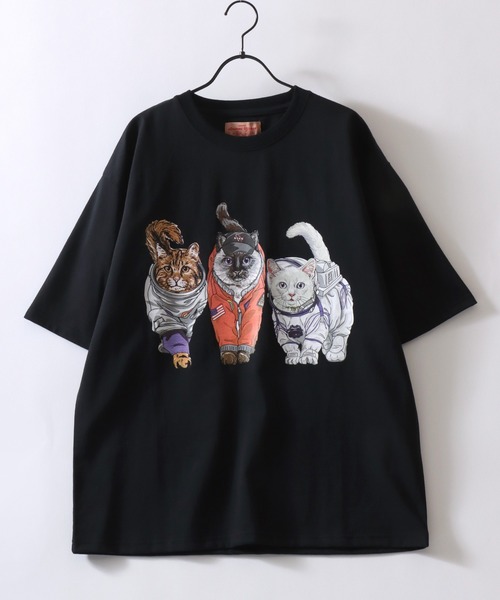 SITRY（シトリー） tシャツ 2026SS新柄追加 Cat Print T-Shirt/猫