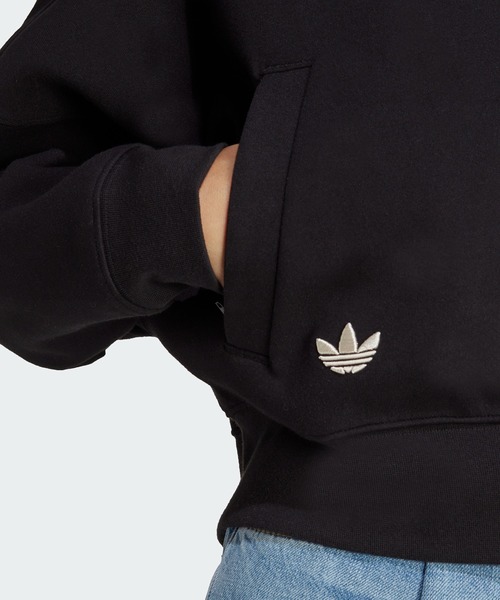 adidas（アディダス） ジャージブルゾン - パープル レディース