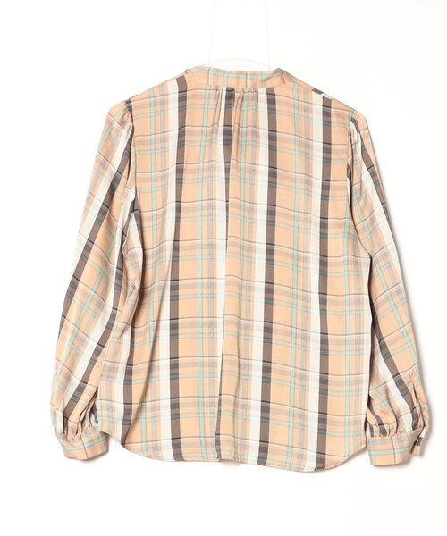 [UNITED ARROWS] длинный рукав блуза 36 бежевый женский 