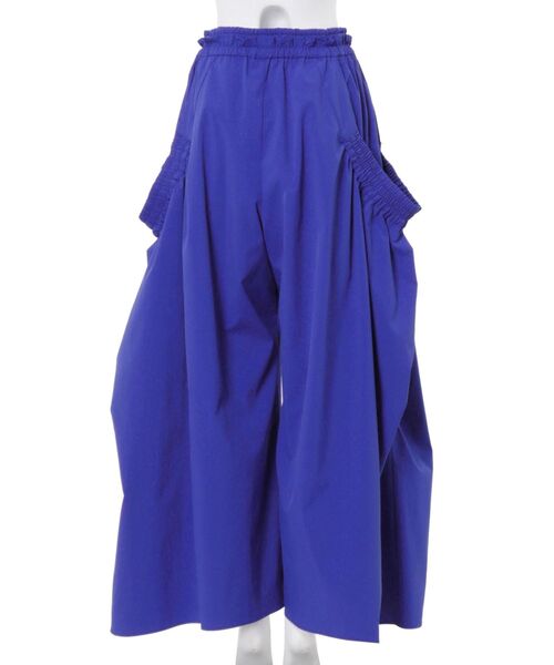 UN3D.（アンスリード） パンツ ROUND GATHER WIDE PT / ラウンド