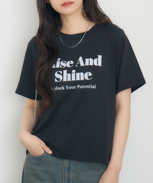 RETROGIRL（レトロガール） tシャツ フロッキーロゴチビTEE レディース