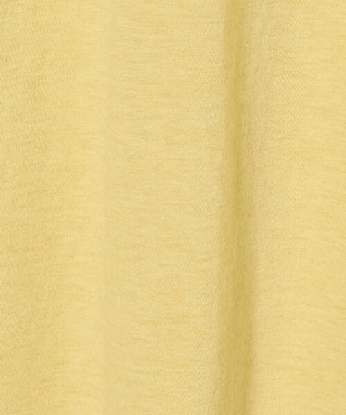 6(ROKU)＞コットンカシミヤ ベーシック 25SS Tシャツ