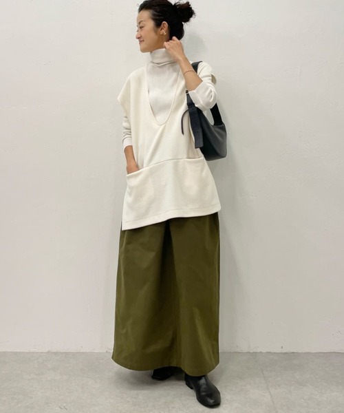【未使用・新品】ビアズリー beardsleyロングスカート BEARDSLEY ビアズリー ドットパッチワークスカート ロング