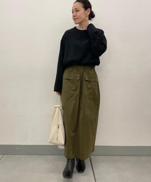 BEARDSLEY 「BEARDSLEY」 スカート 1 ブラック レディース