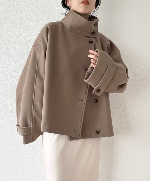 「wee9s」 コート FREE ブラック レディース_画像8