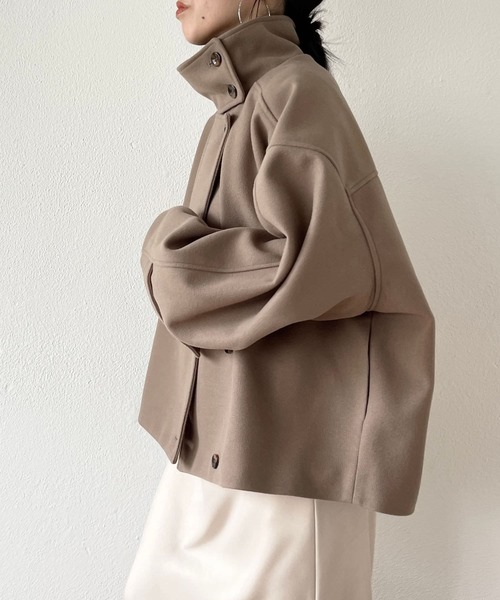 「wee9s」 コート FREE ブラック レディース_画像9