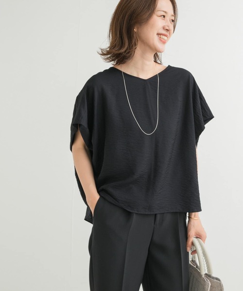 【新品タグ付】 URBAN RESEARCH DOORS ブラウス URBAN RESEARCH DOORS ブラウス シャツ 「UR TECH」ボイルサイド