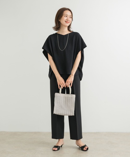 ブラウス シャツ バックタックオーバーブラウス レディース URBAN RESEARCH DOORS ブラウス シャツ リネンバックタック