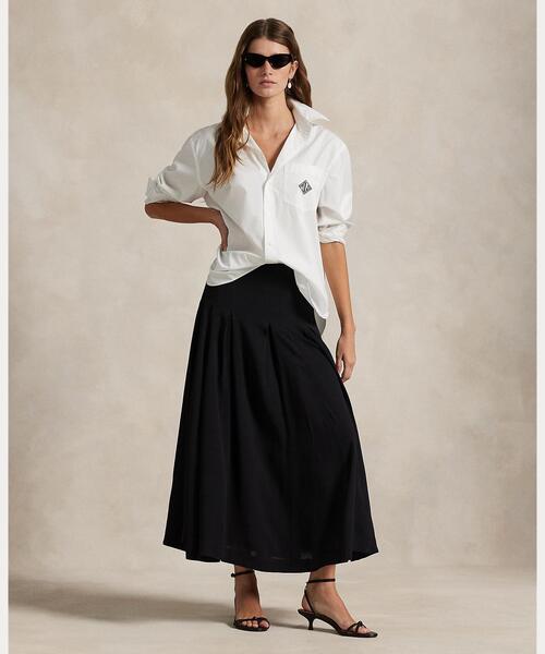 POLO RALPH LAUREN ブラウス シャツ オーバーサイズ フィット