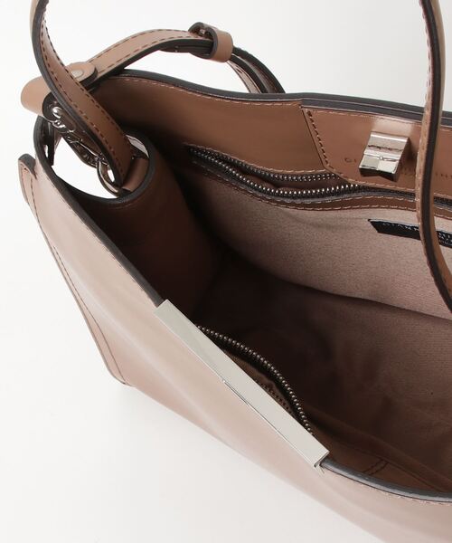 ジャンニキャリーニ ブラウンレザー2wayバッグ GIANNI CHIARINI 「GIANNI CHIARINI」 2WAYバッグ - ブラウン