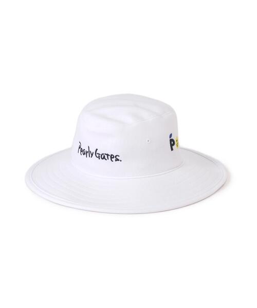 PEARLY GATES 帽子 ハット 「PEARLY GATES」メッシュつば広HAT