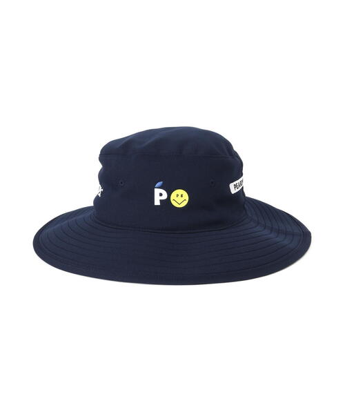 新品 未使用 PEARLY GATES トラッドラビット ハット ネイビー PEARLY GATES 帽子 ハット 「PEARLY GATES」メッシュつば広HAT