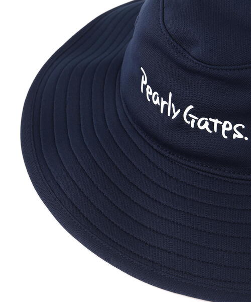 PEARLY GATES 帽子 ハット 「PEARLY GATES」メッシュつば広HAT