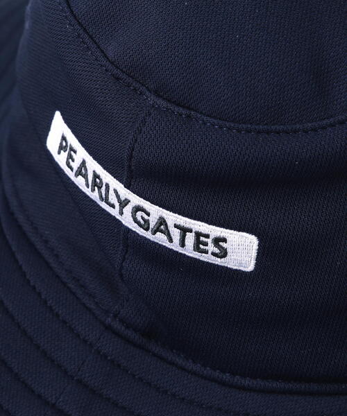 PEARLY GATES 帽子 ハット 「PEARLY GATES」メッシュつば広HAT