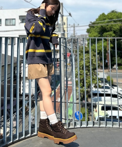 Java ブーツ 「JaVaジャバコラボ」ボリューム感でスタイルアップを