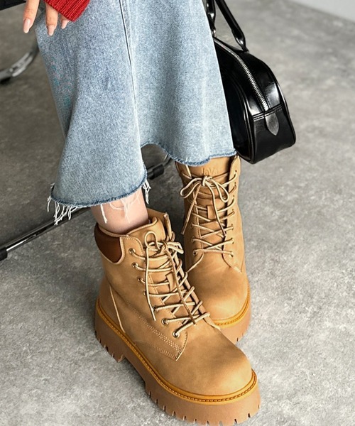 Java ブーツ 「JaVaジャバコラボ」ボリューム感でスタイルアップを